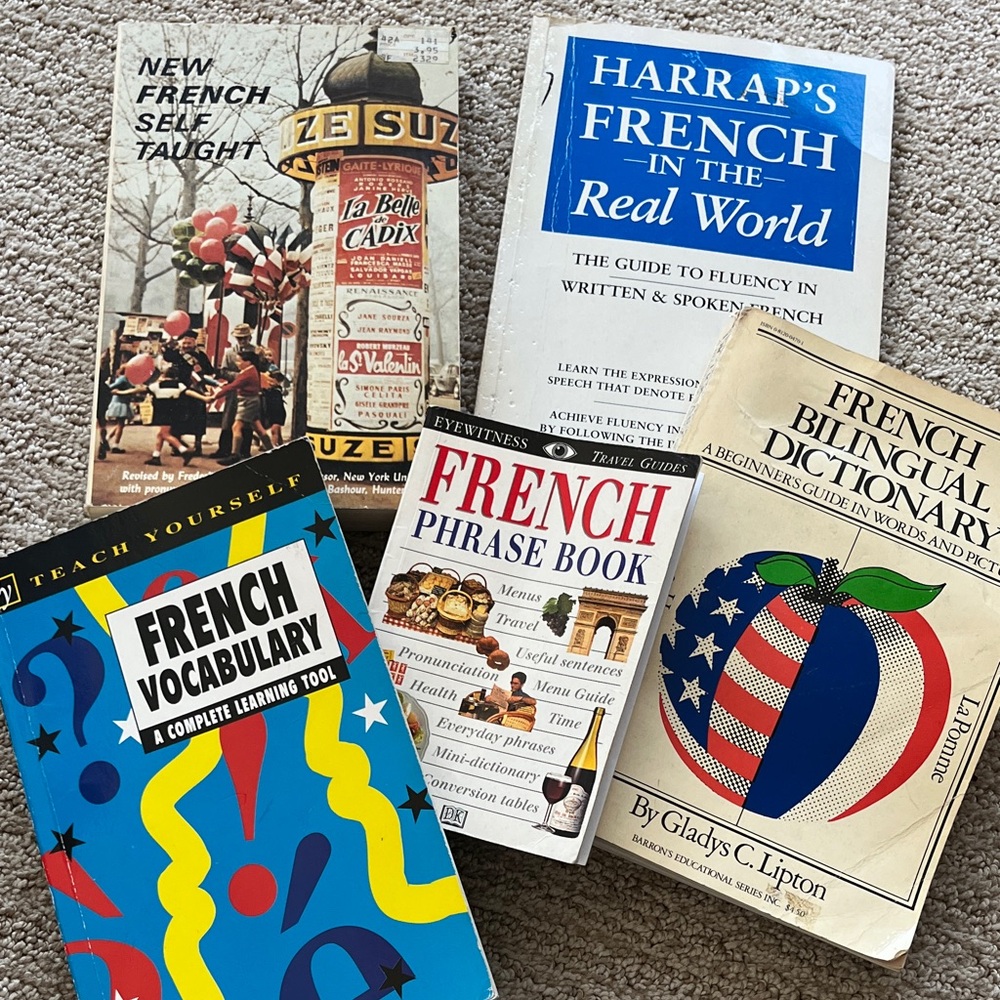 Five French Language Learning Books